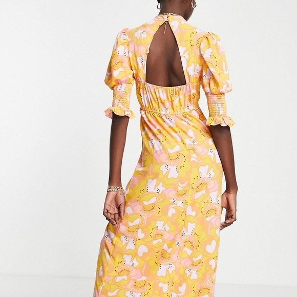 River Island Floral Midi Dress - Picture 7 of 7